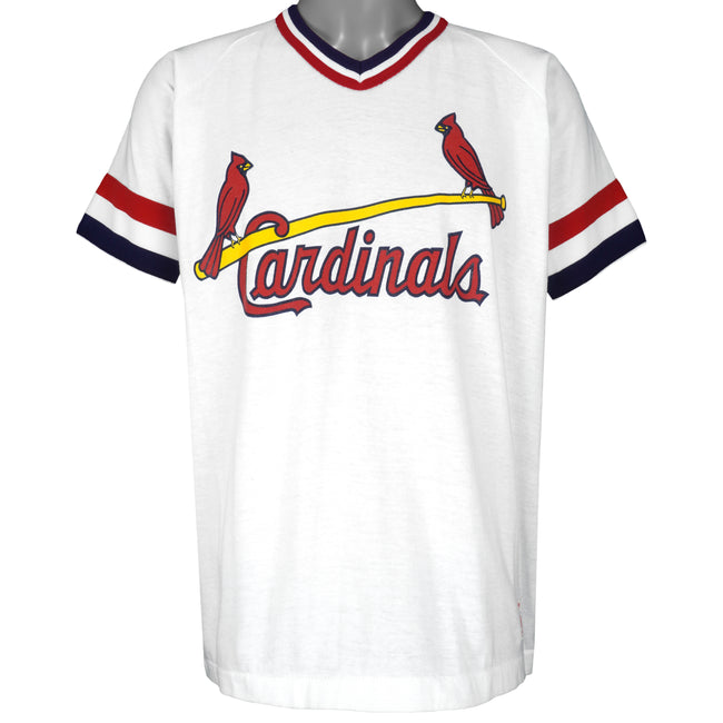 Vintage St. Louis Cardinals Pinstripe Jersey XL 