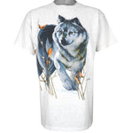 Vintage - Canada Wolf Single Stitch T-Shirt 1990s Large