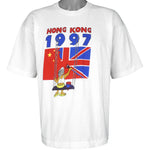 Vintage - Handover of Hong Kong Single Stitch T-Shirt 1997 Large Vintage Retro