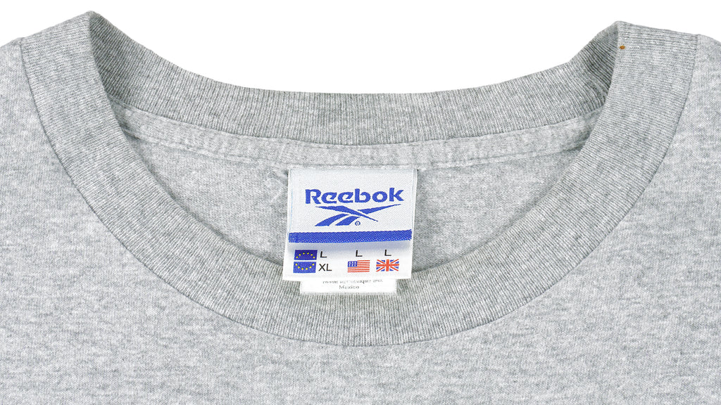 Reebok - Big Logo T-Shirt 1990s Large Vintage Retro