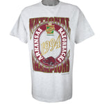 NCAA (Nutmeg) - Arkansas Razorbacks Final Four Champions T-Shirt 1994 Large