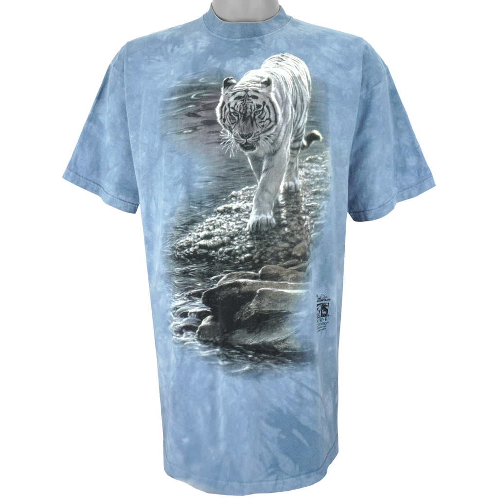 Vintage (The Mountain) - Tiger Tie Dye T-Shirt 1999 X-Large Vintage Retro