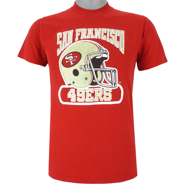 Vintage 80s SAN FRANCISCO 49ERS NFL Logo 7 Inc T-Shirt XL – XL3