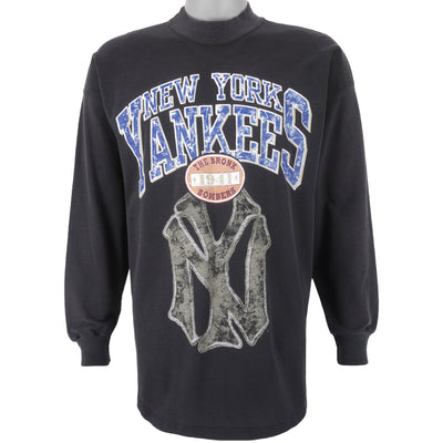 Vintage MLB (Nutmeg) - New York Yankees Don Mattingly MVP Single Stitch T-Shirt 1990 X-Large