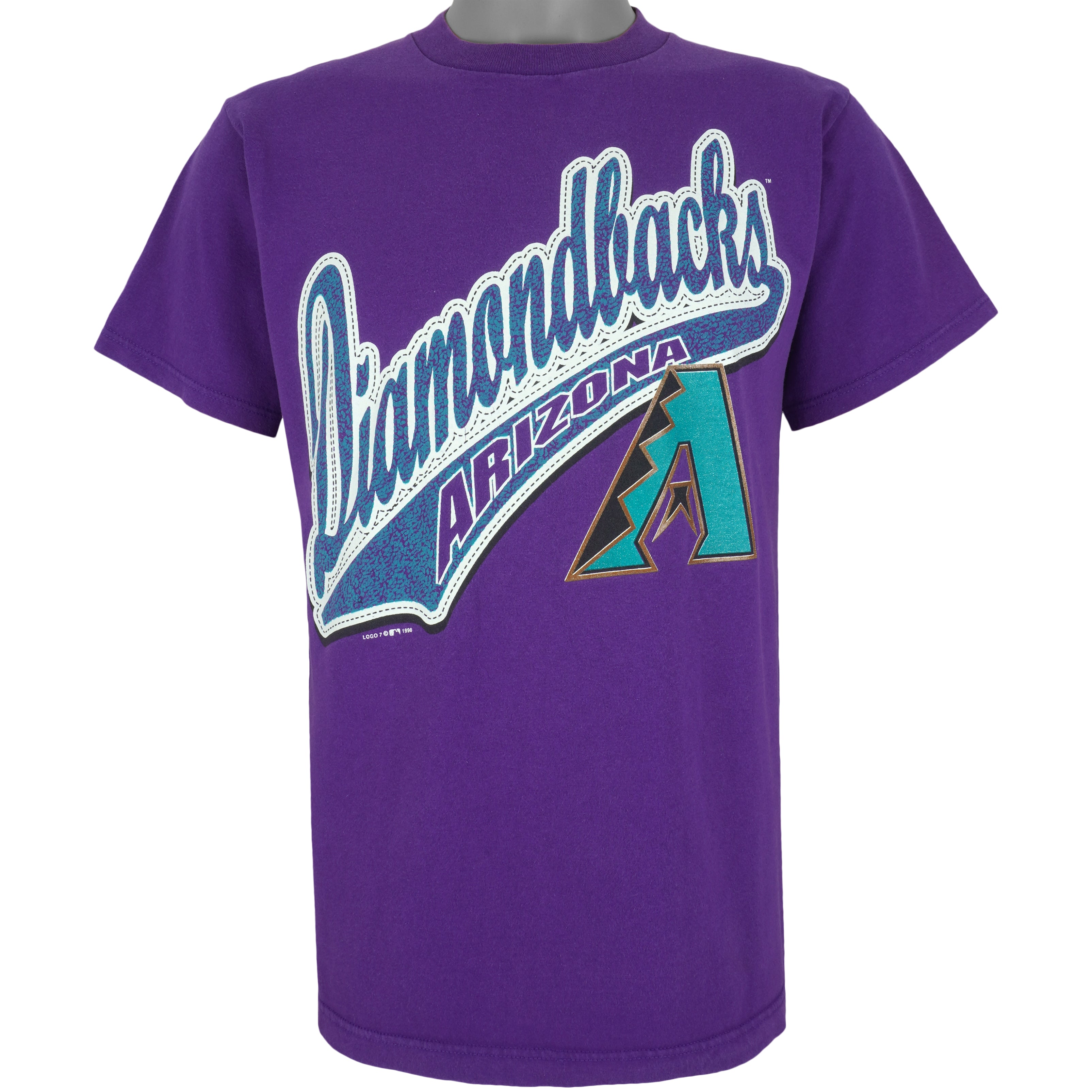 Vintage MLB (Logo 7) - Arizona Diamondbacks T-Shirt 1998 Medium – Vintage  Club Clothing