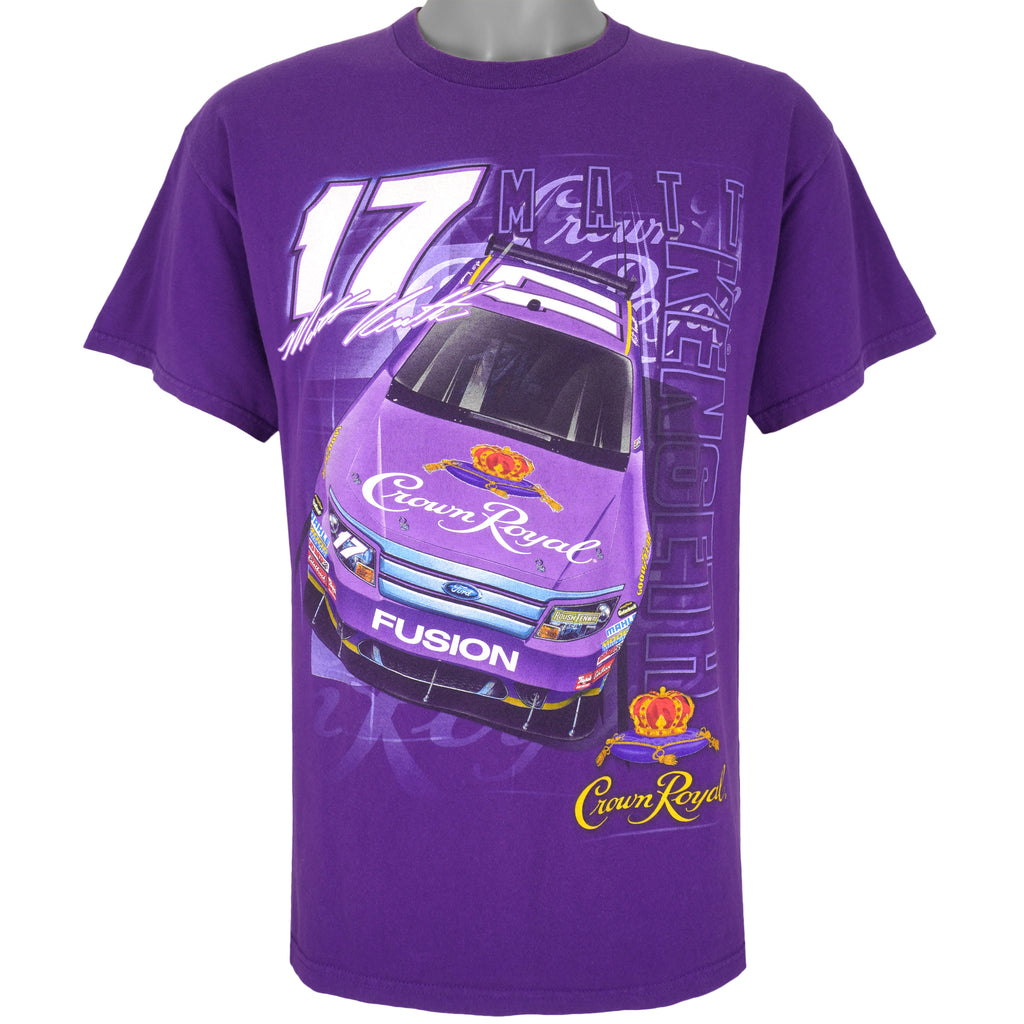 NASCAR - Matt Kenseth Crown Royal T-Shirt 1990s Large Vintage Retro