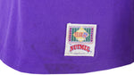 NFL (Nutmeg) - Minnesota Vikings Single Stitch T-Shirt 1990s X-Large Vintage Retro Football