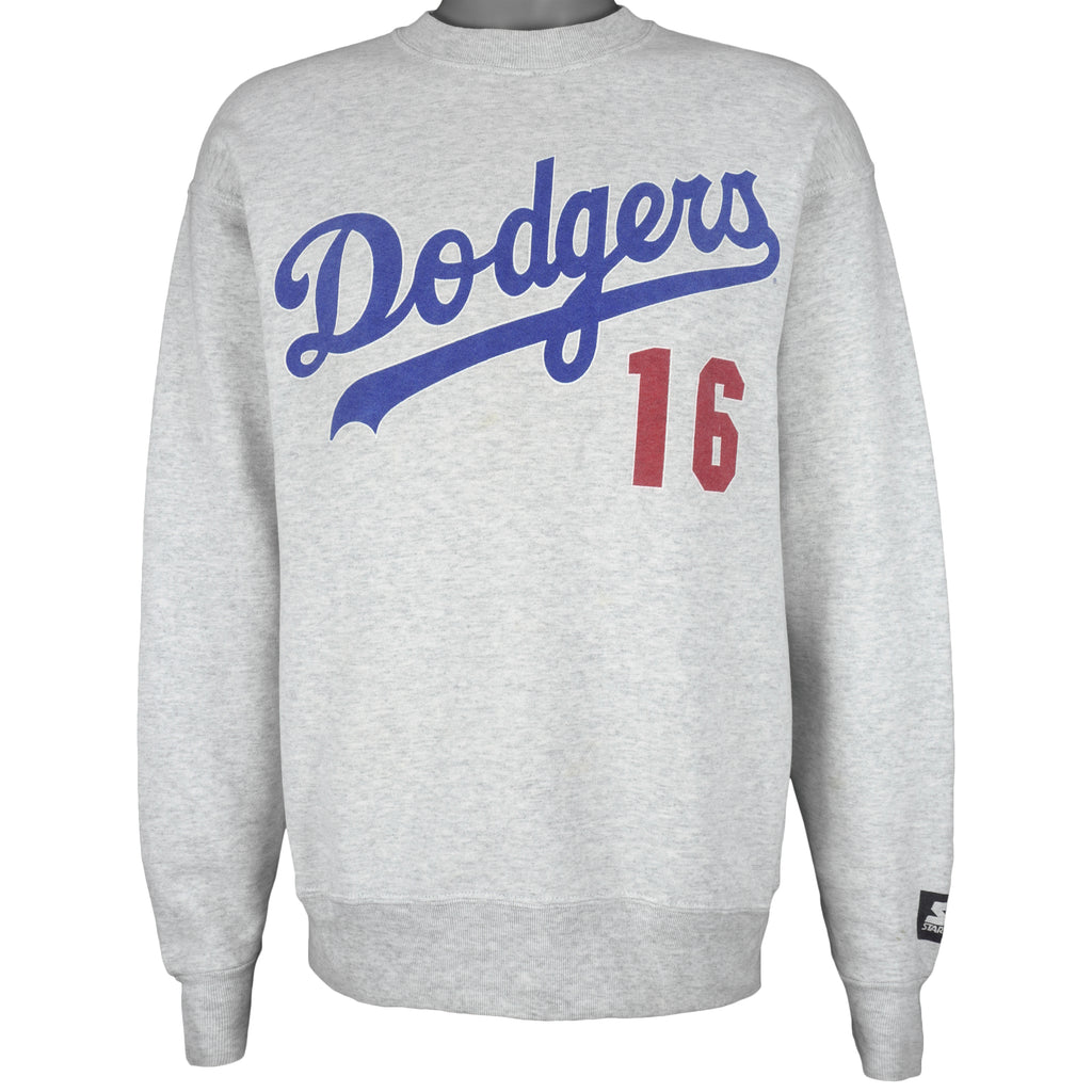 Starter - Dodgers Hideo Nomo Crew Neck Sweatshirt 1995 X-Large Vintage Retro Baseball