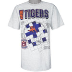 NCAA (Team Work) - Auburn Tigers Schematic Of A Champion T-Shirt 1990s Large