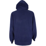 Adidas - Dark Blue Hooded Sweatshirt Large Vintage Retro