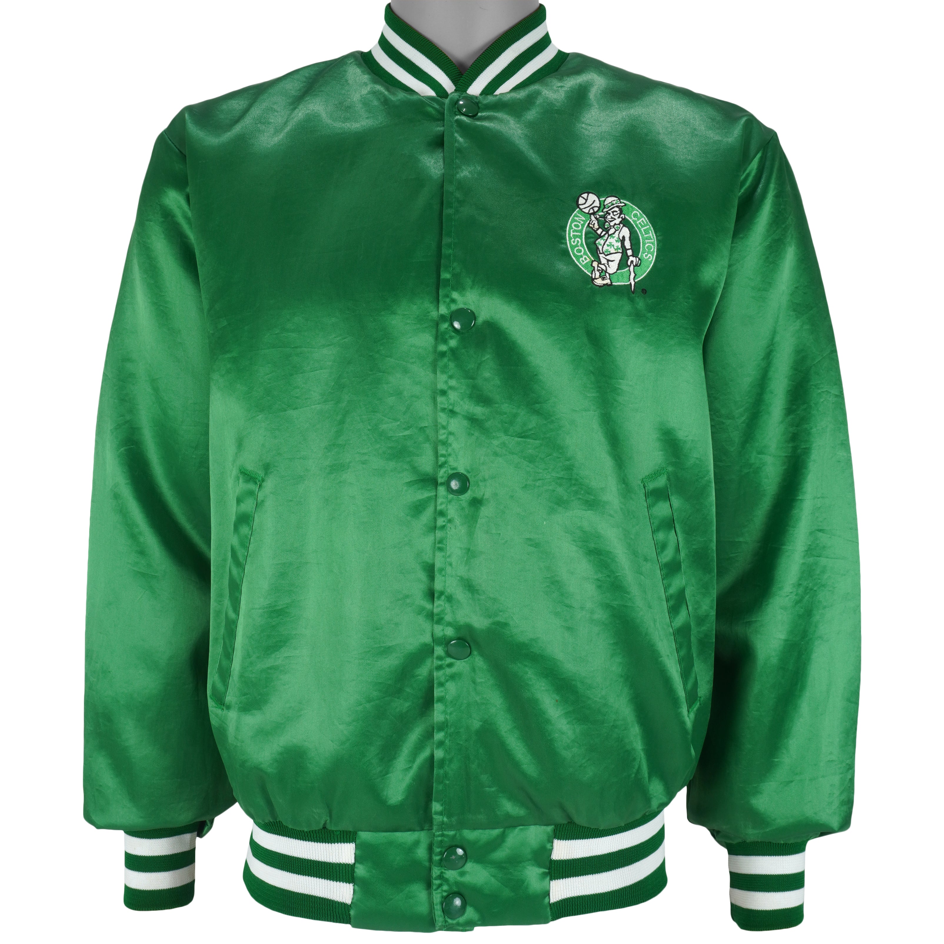 Vintage NBA (Swingster) - Boston Celtics Satin Jacket 1990s Medium