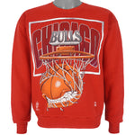 NBA (Artex) - Chicago Bulls Crew Neck Sweatshirt 1990s X-Large Vintage Retro Basketball