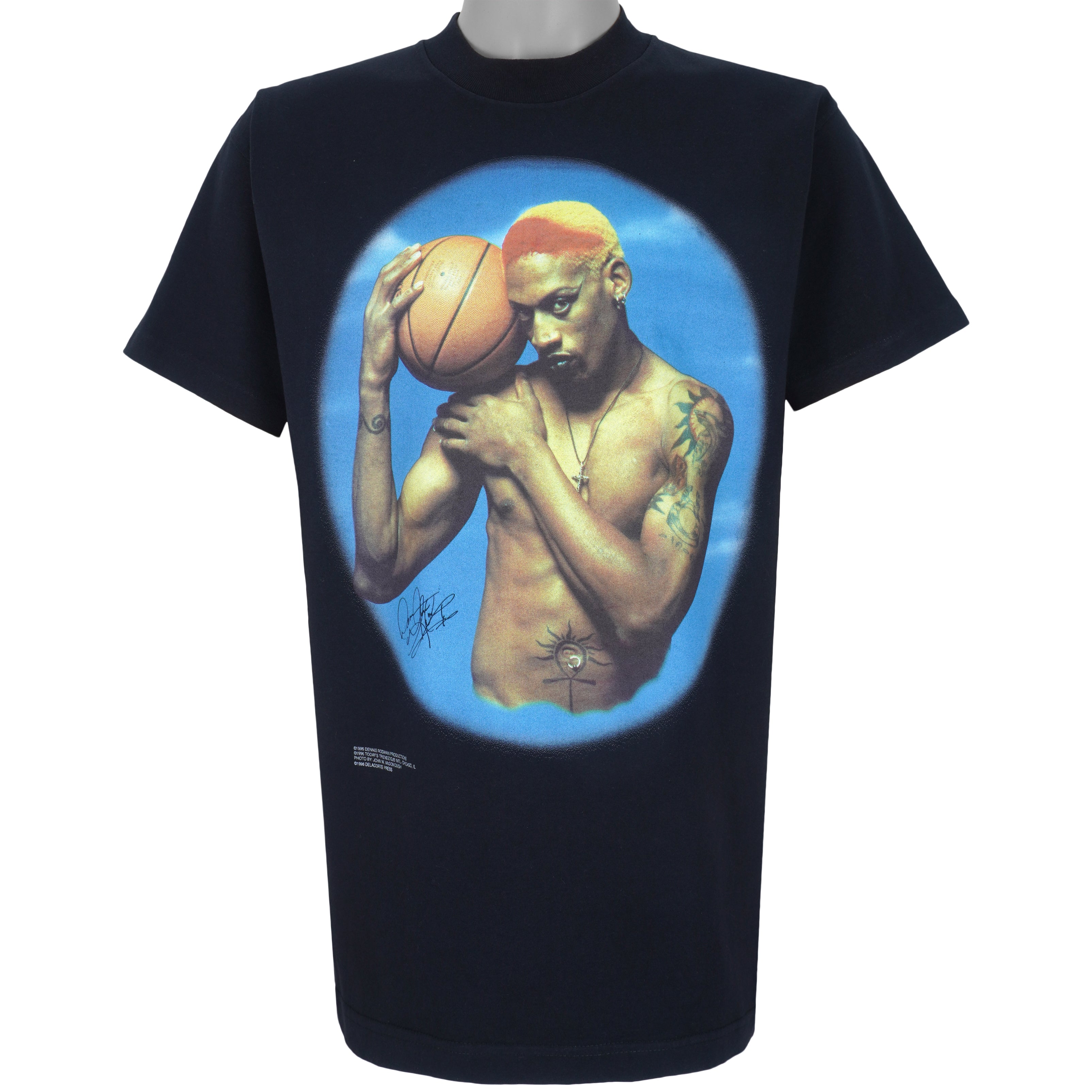 Vintage (Murina) - Dennis Rodman T-Shirt 1996 Large – Vintage Club