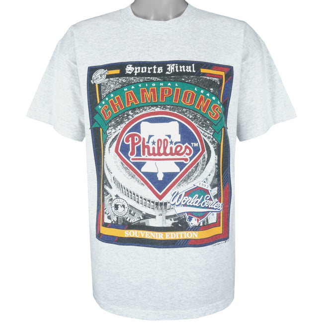 90s Philadelphia Phillies Red White and Blue T-shirt -  Denmark