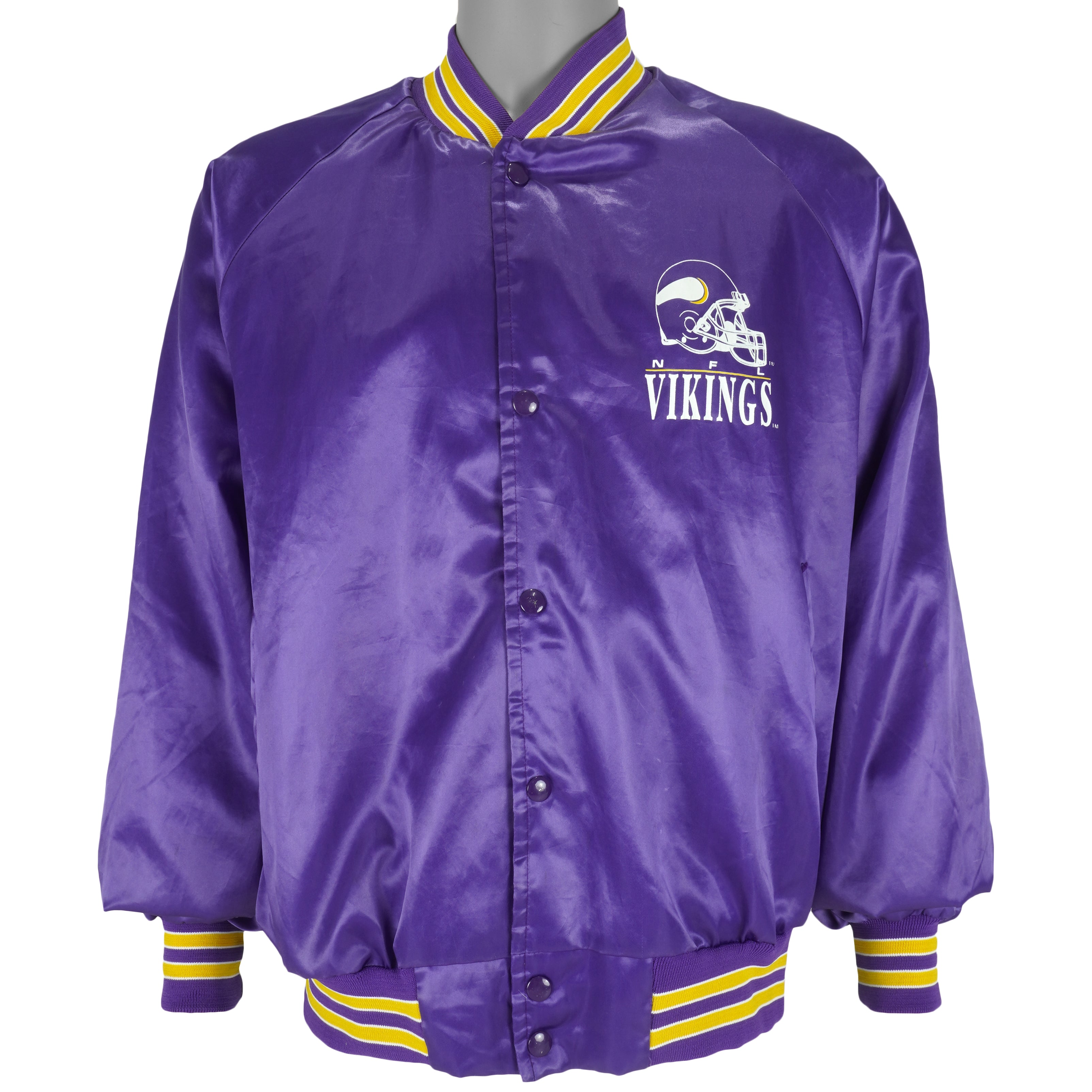 Vintage NFL Minnesota Vikings Track Jacket / Deadstock -   Hong Kong