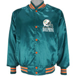 Miami Dolphins Fanimation Satin Jacket L