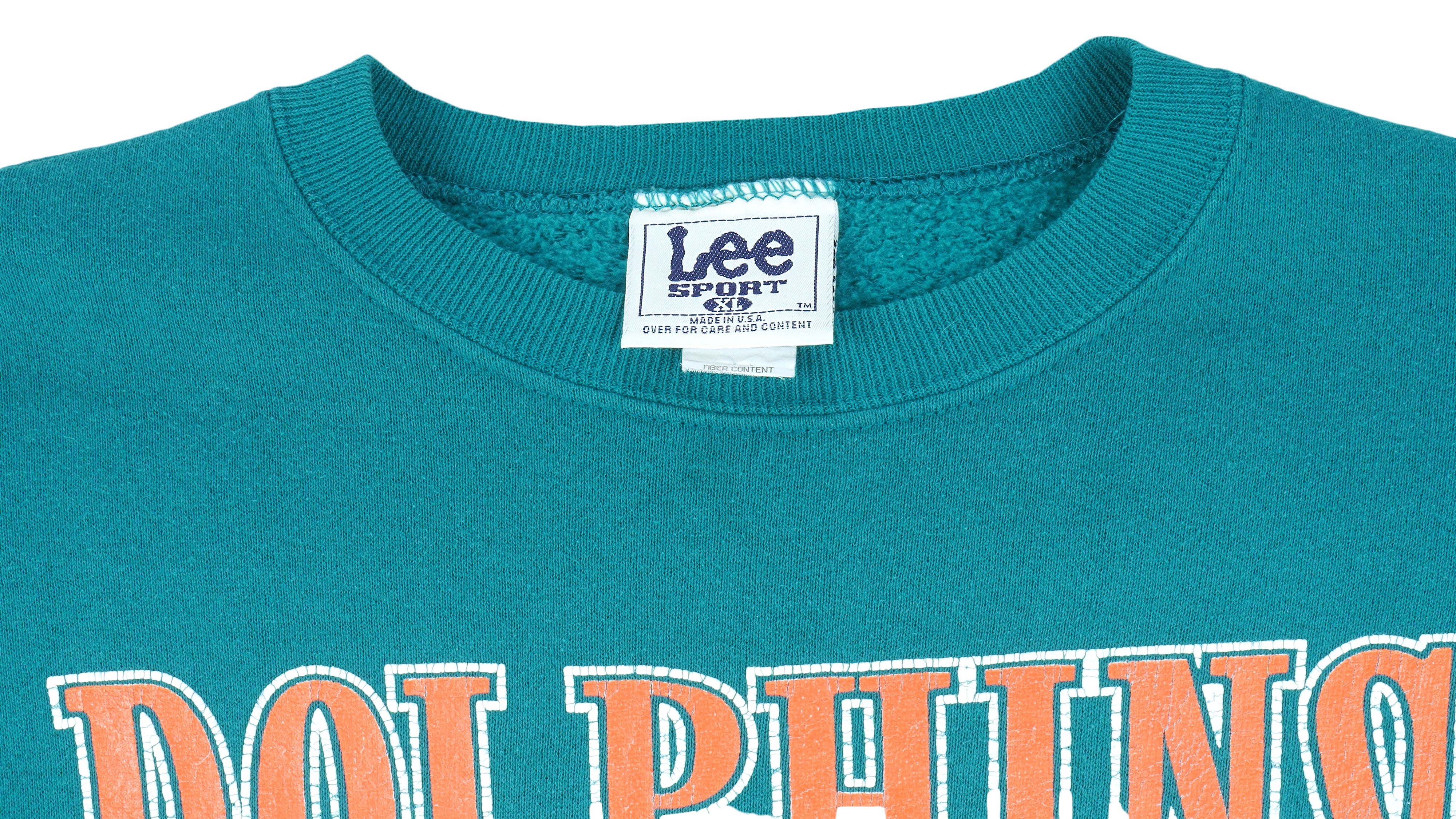 Vintage NFL (Lee) - Miami Dolphins Embroidered Crew Neck