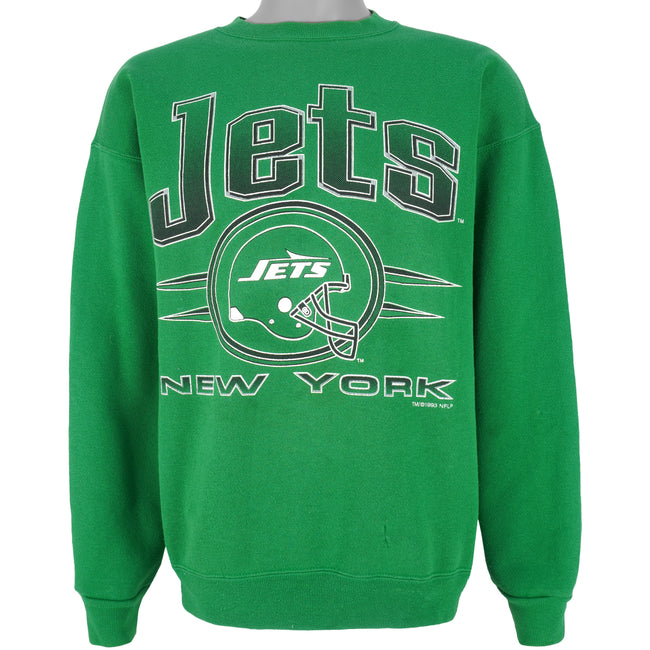 Vintage 1992 New York Jets NFL Sweatshirt Size L Tultex Tag 