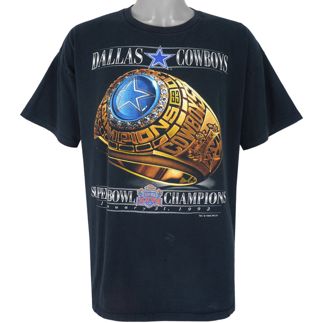 Dallas Cowboys 1993 Super Bowl Champions Ring Shirt Salem Sports Men Sz XL