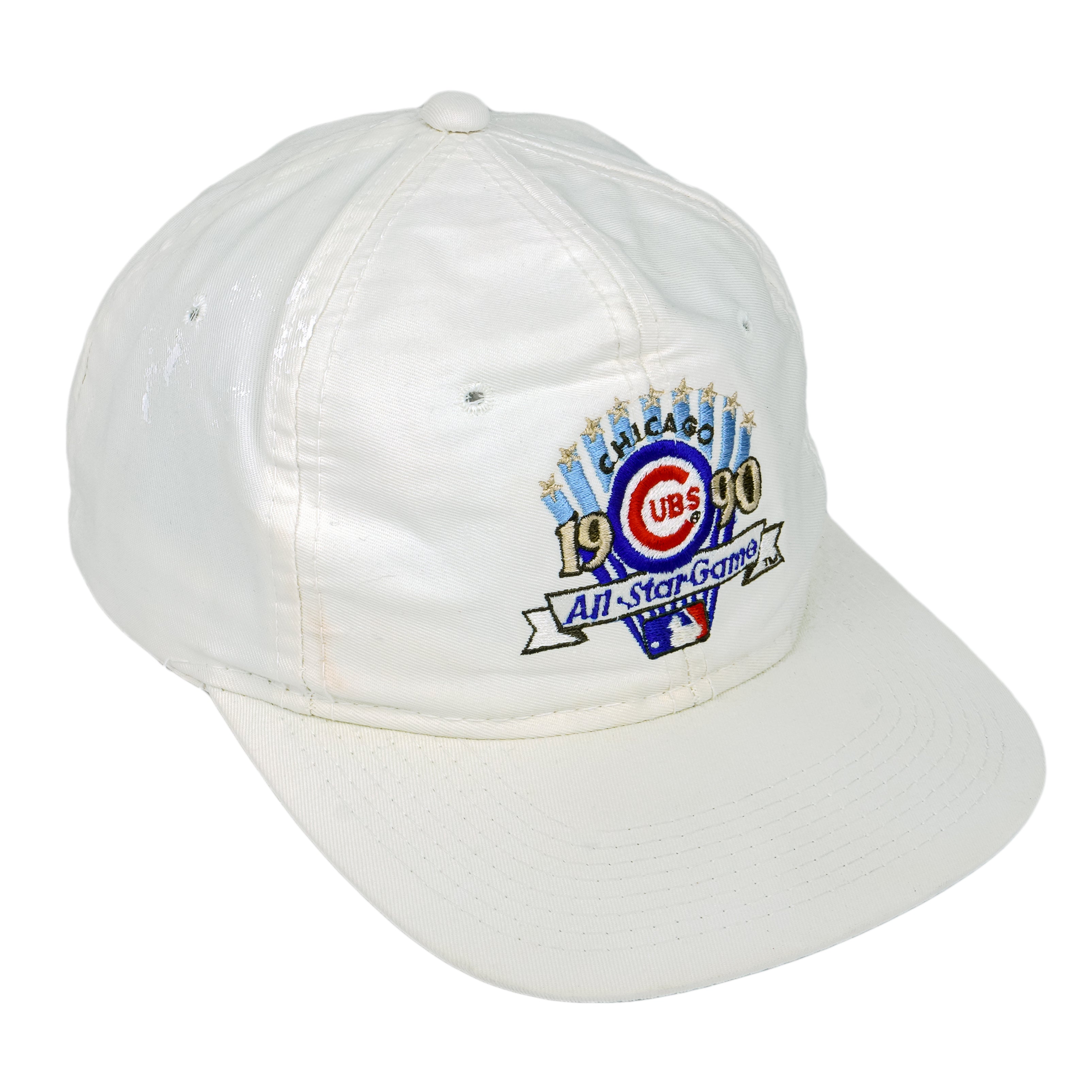 Cubs Vintage Snapback Hat Chicago MLB 90's Retro New Era Deadstock