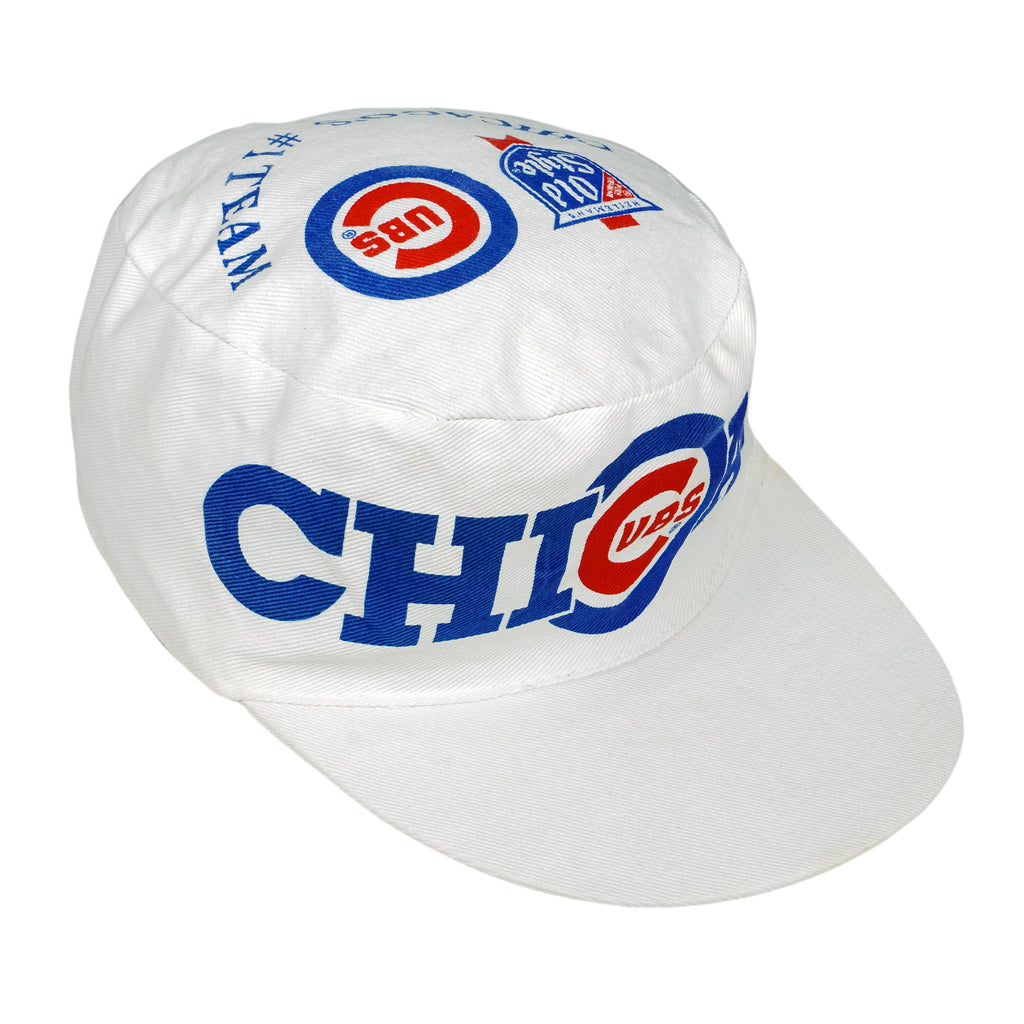 Brand New Vintage 80's Chicago Cubs MLB Trucker Snapback Hat