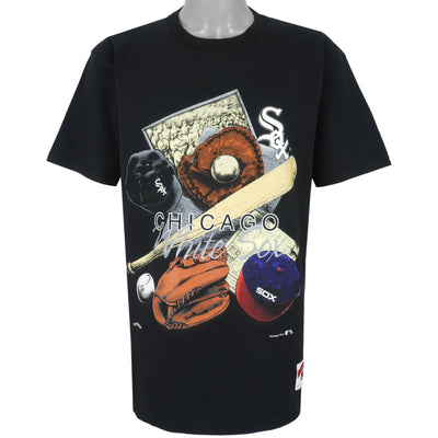 Vintage “New York Yankees” Distressed Single Stitch Nutmeg Mills T-Shirt  Adult L