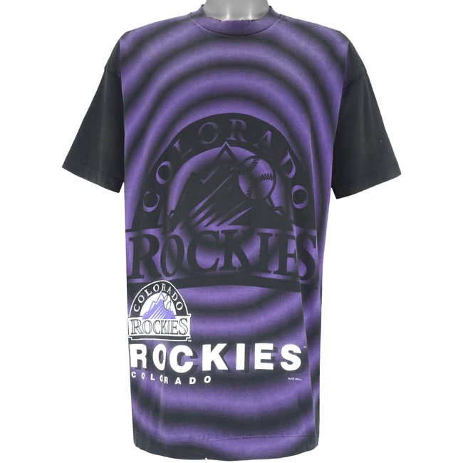 Vintage Colorado Rockies T Shirt Tee Trench Made USA Size XXL -  Sweden