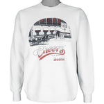 Vintage (Lee) - White Cheers, Boston Spell-Out Sweatshirt 1993 Large Vintage Retro