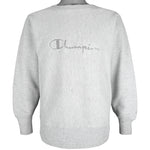 Champion - Embroidered Crew Neck Sweatshirt 1990s Medium Vintage Retro