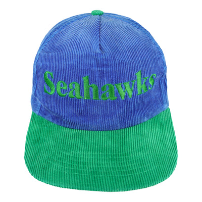 Seattle Seahawks Spell Out Deadstock Corduroy Vintage 80's