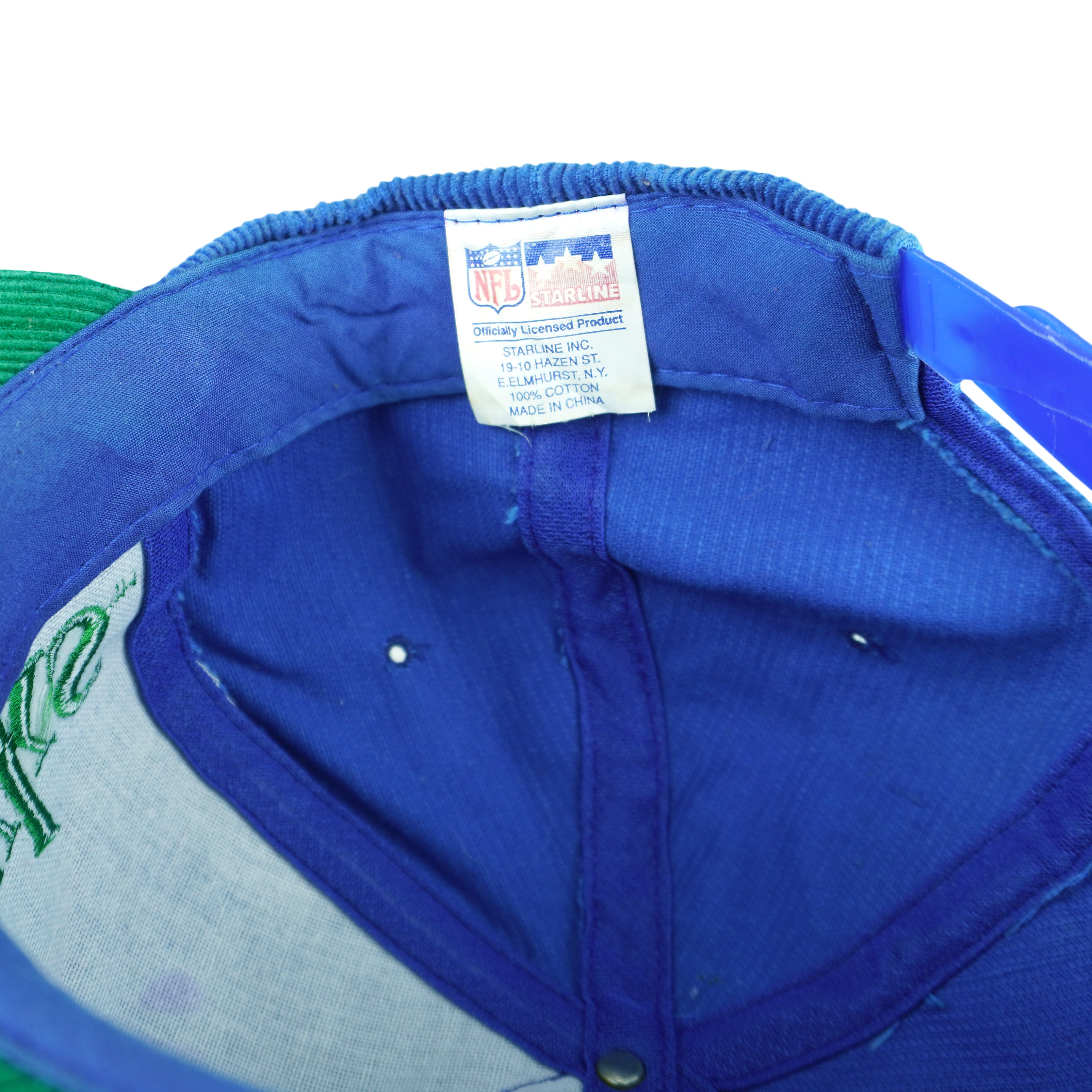 Starline, Accessories, Vintage Seattle Seahawks Corduroy Snapback