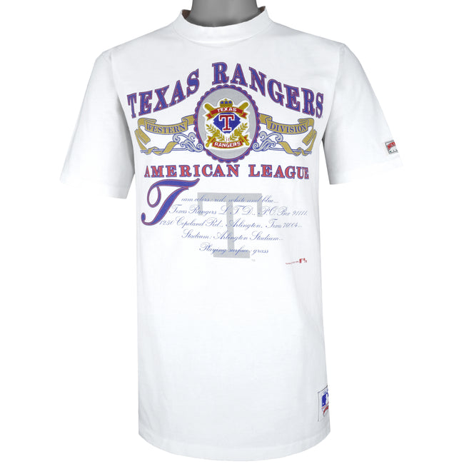 Vintage MLB (Nutmeg) - Texas Rangers Deadstock T-Shirt 1991 Large