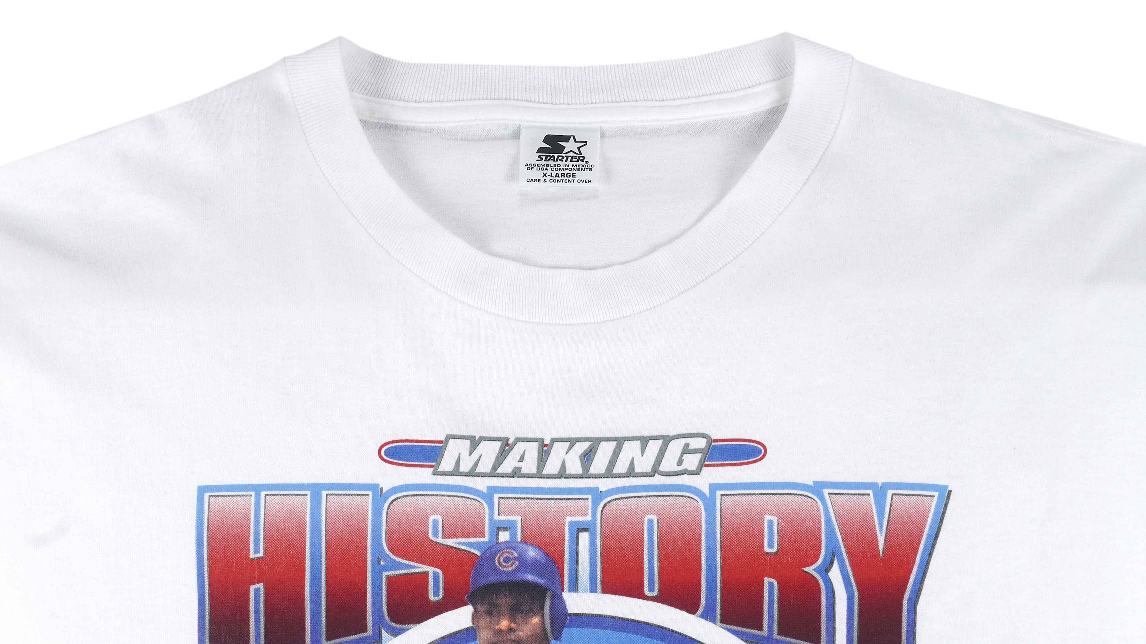 Vintage Starter - Chicago Cubs Sammy Sosa T-Shirt 1998 X-Large