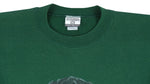 Vintage (Lee) - Green Labrador Retriever Sweatshirt 1990s Large Vintage Retro