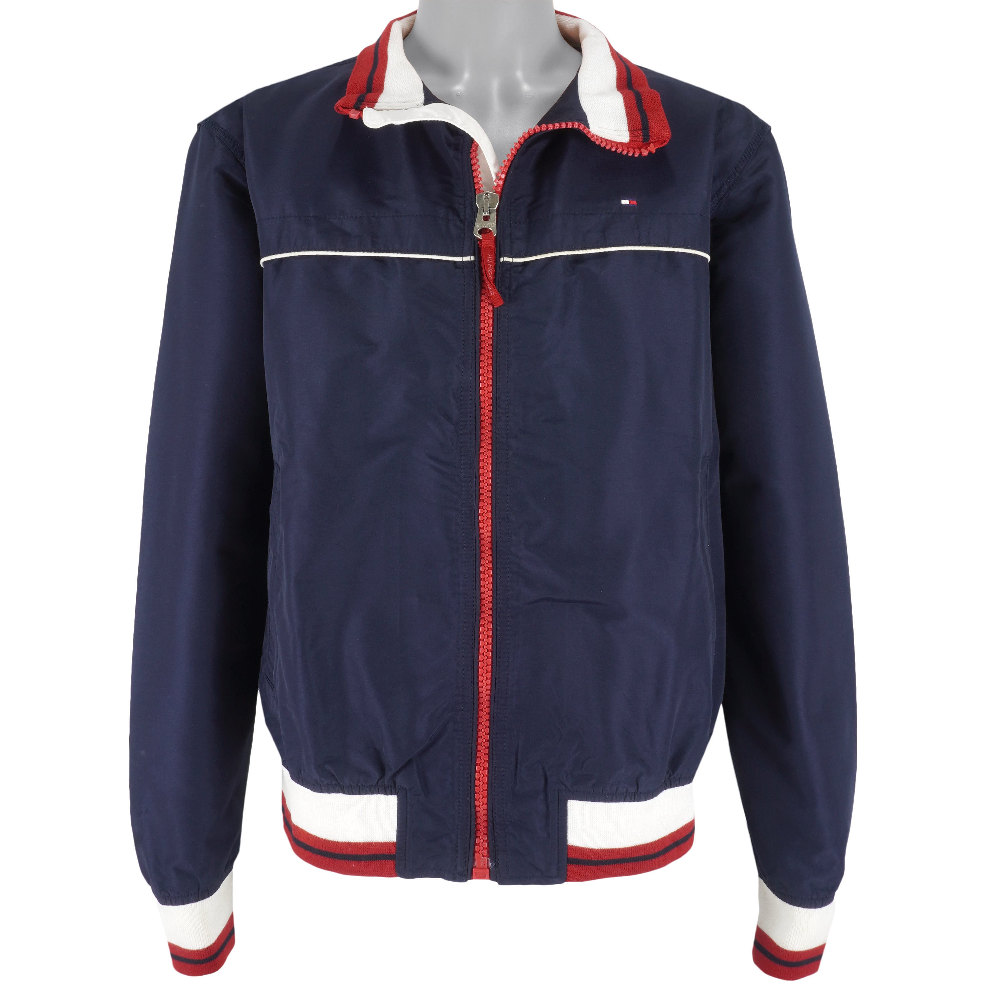 Tommy hilfiger navy outlet windbreaker