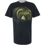 Vintage (Anvil) - Black Bear Crew Neck T-Shirt 1990s X-Large