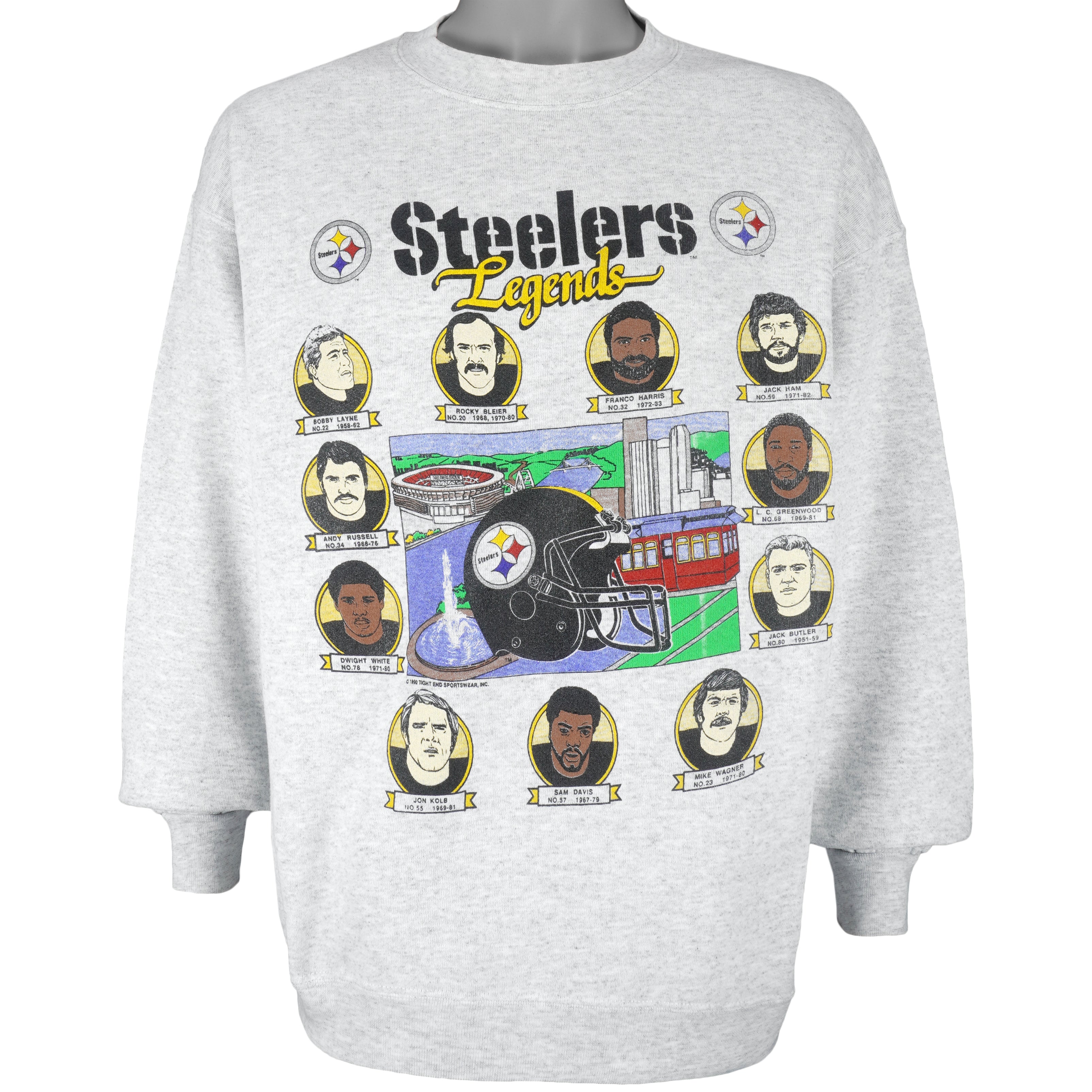 Vintage Starter - Pittsburgh Steelers Embroidered Crew Neck Sweatshirt  1990's X-Large – Vintage Club Clothing