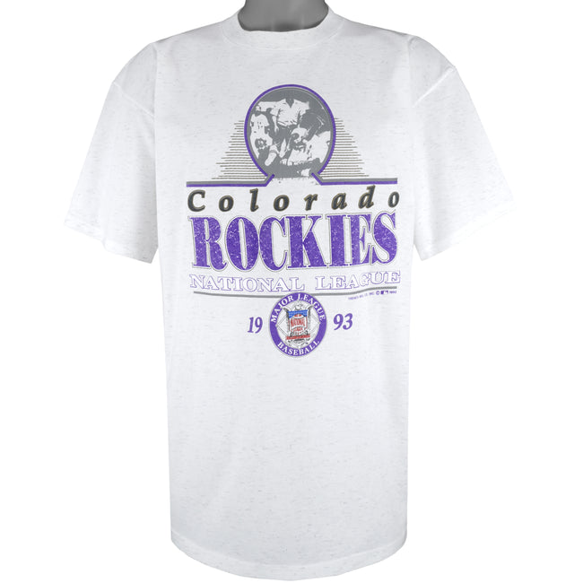 Trench Ultra, Shirts, Colorado Rockies T Shirt Vintage 9s Mlb Baseball