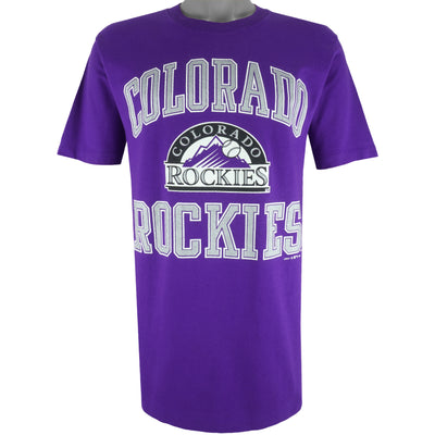 Vintage Champion - Colorado Rockies T-Shirt 1998 Large