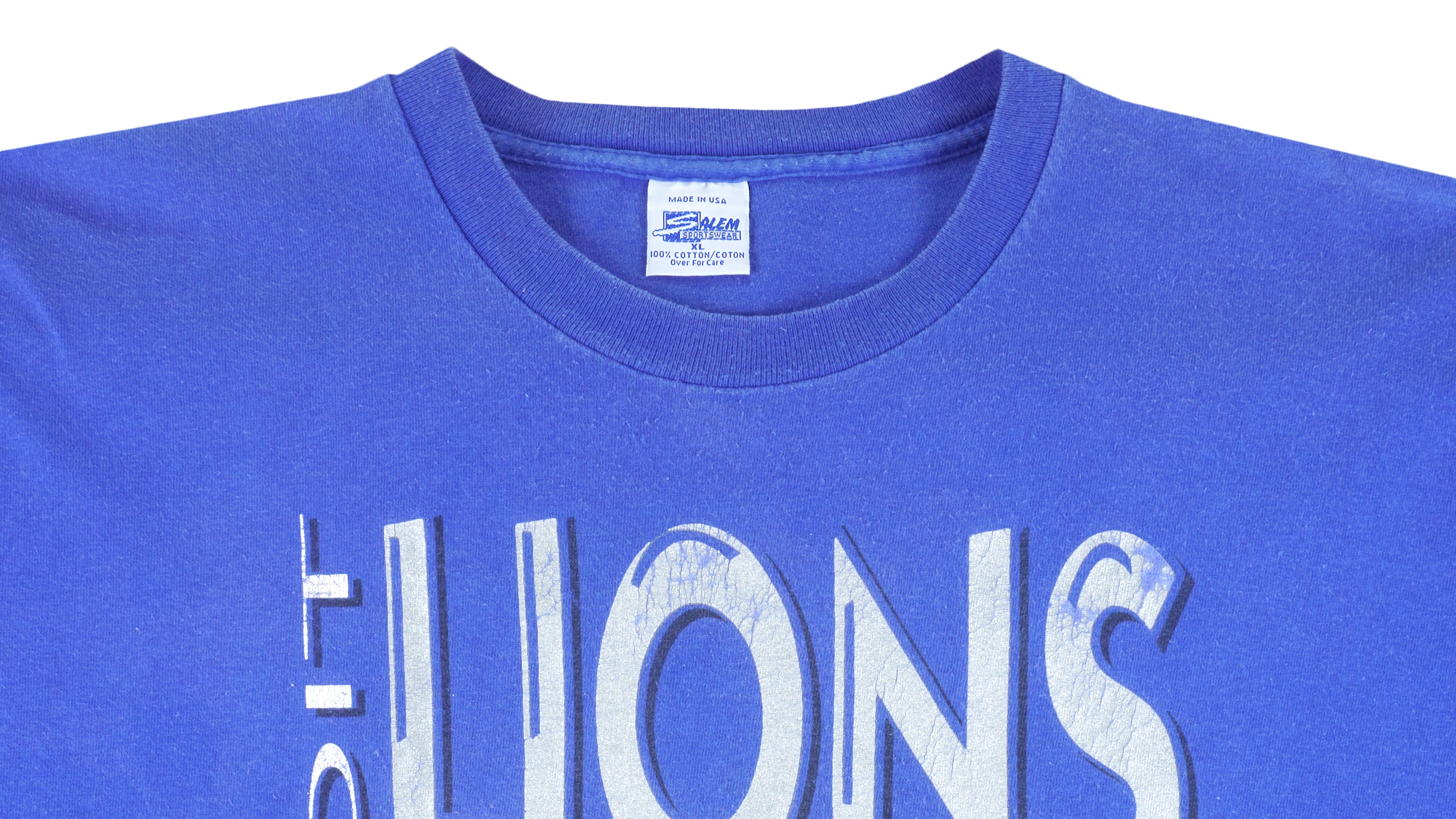 XL) Vintage Detroit Lions Crewneck