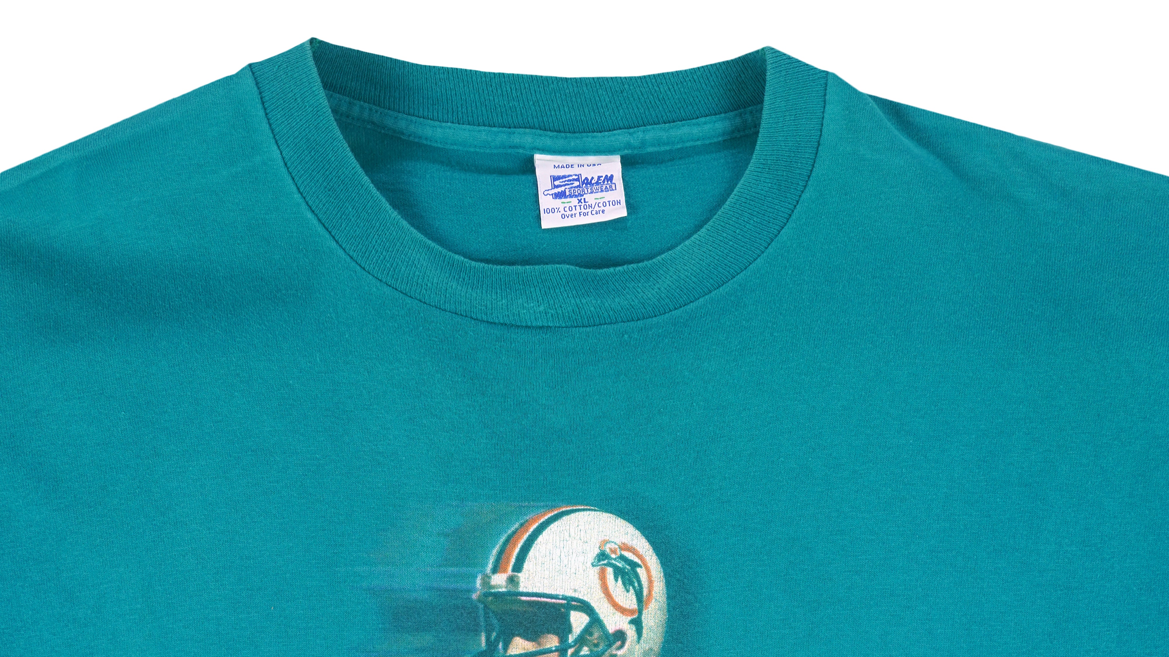 Vintage NFL (Salem) - Miami Dolphins, Dan Marino T-Shirt 1995 X