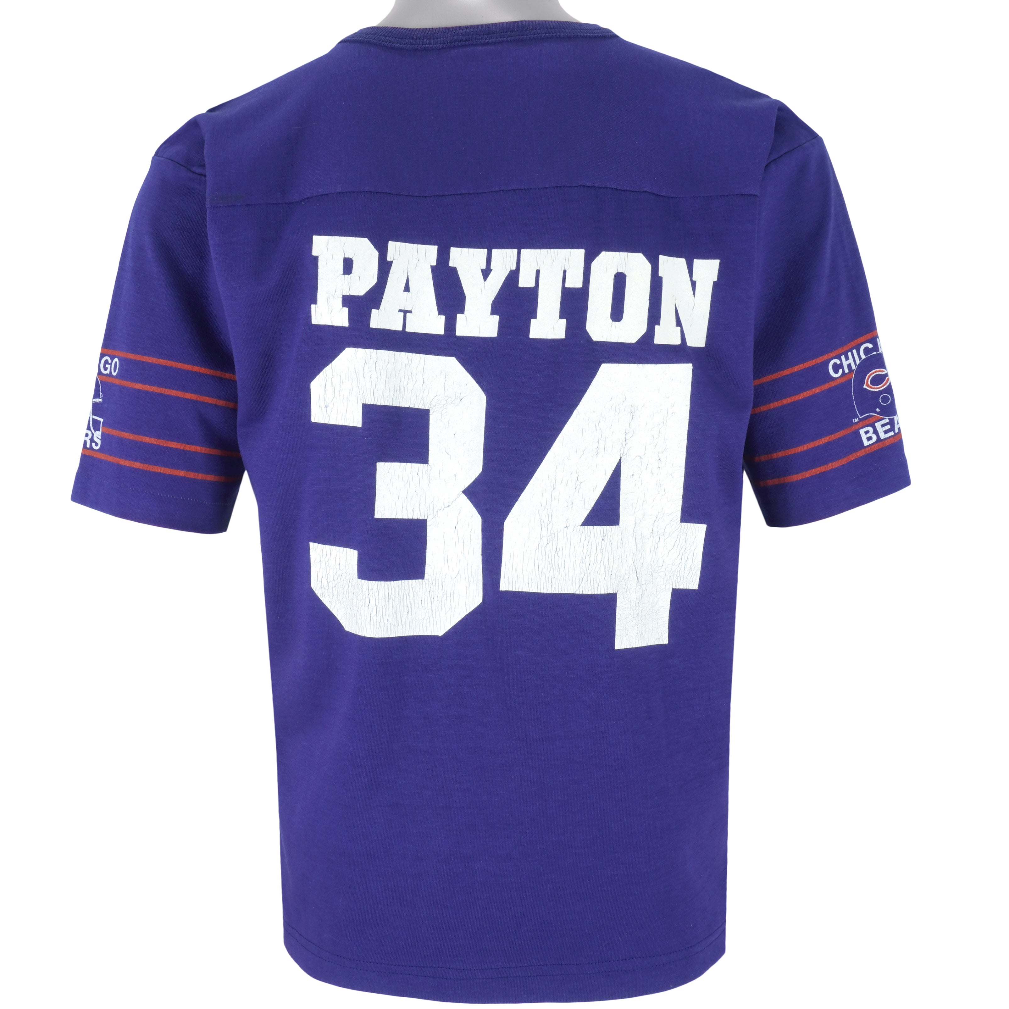 80s Chicago Bears Walter Payton Jersey 34 NFL Football -   Hong