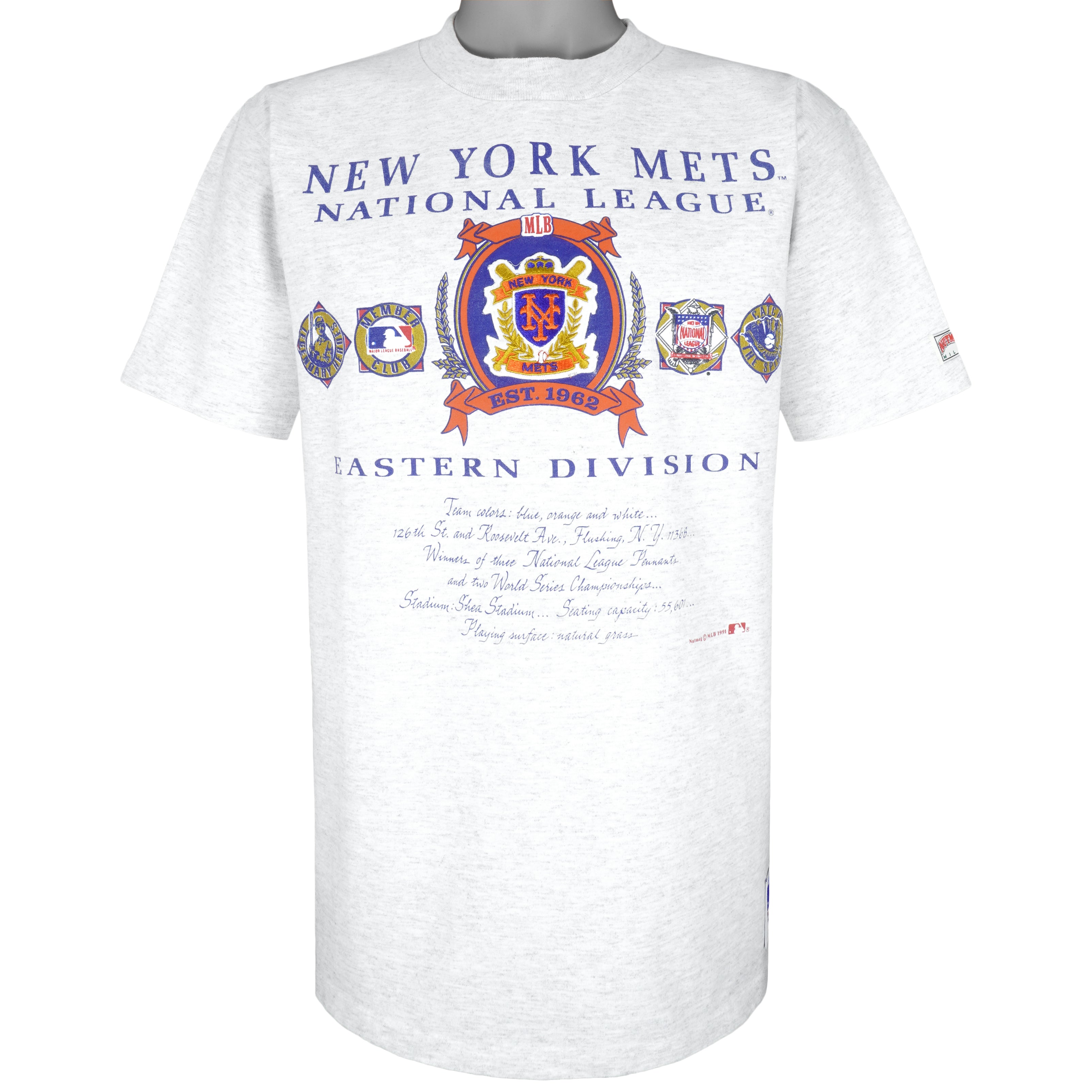 Vintage New York Mets EST 1962 Logo Sweatshirt, MLB Baseball Shirt
