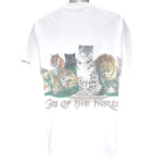 Vintage (Signal Sports) - Cats Of The World T-Shirt 1990s X-Large Vintage Retro