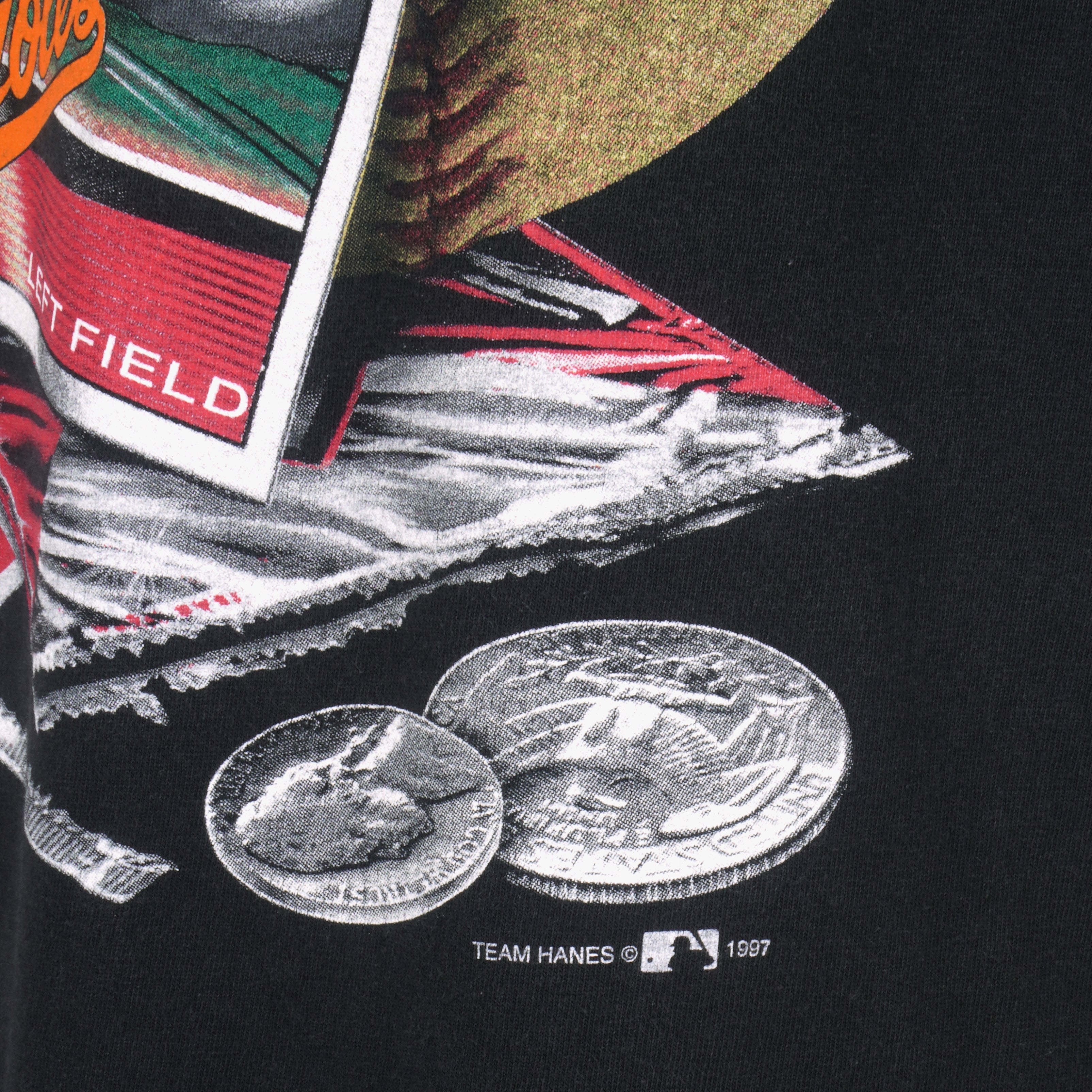 Vintage MLB (Competitor) - Baltimore Orioles Single Stitch Pin