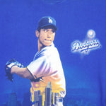 MLB (Salem) - Los Angeles Dodgers, Hideo Nomo T-Shirt 1990s Large Vintage Retro Baseball