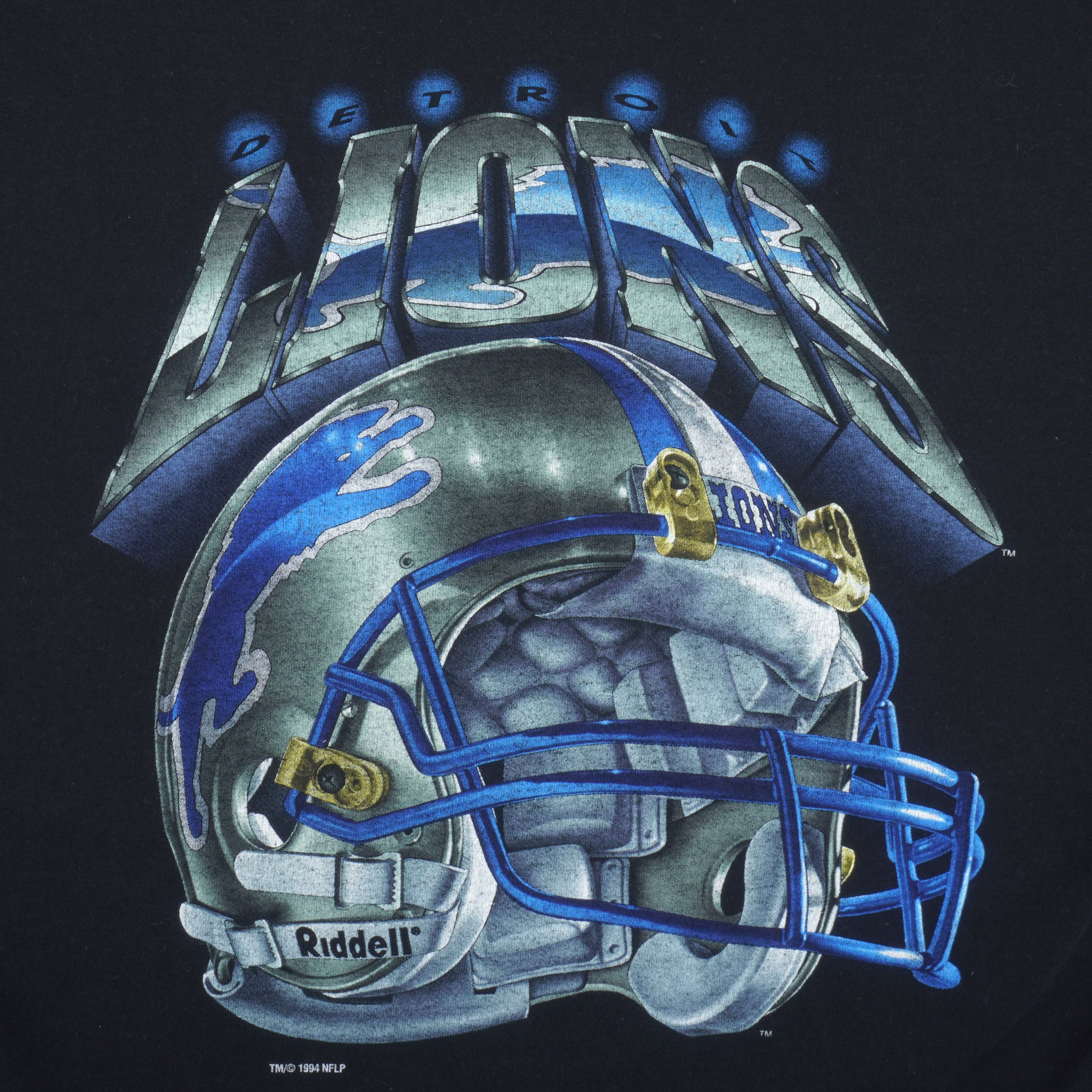 vintage detroit lions helmet