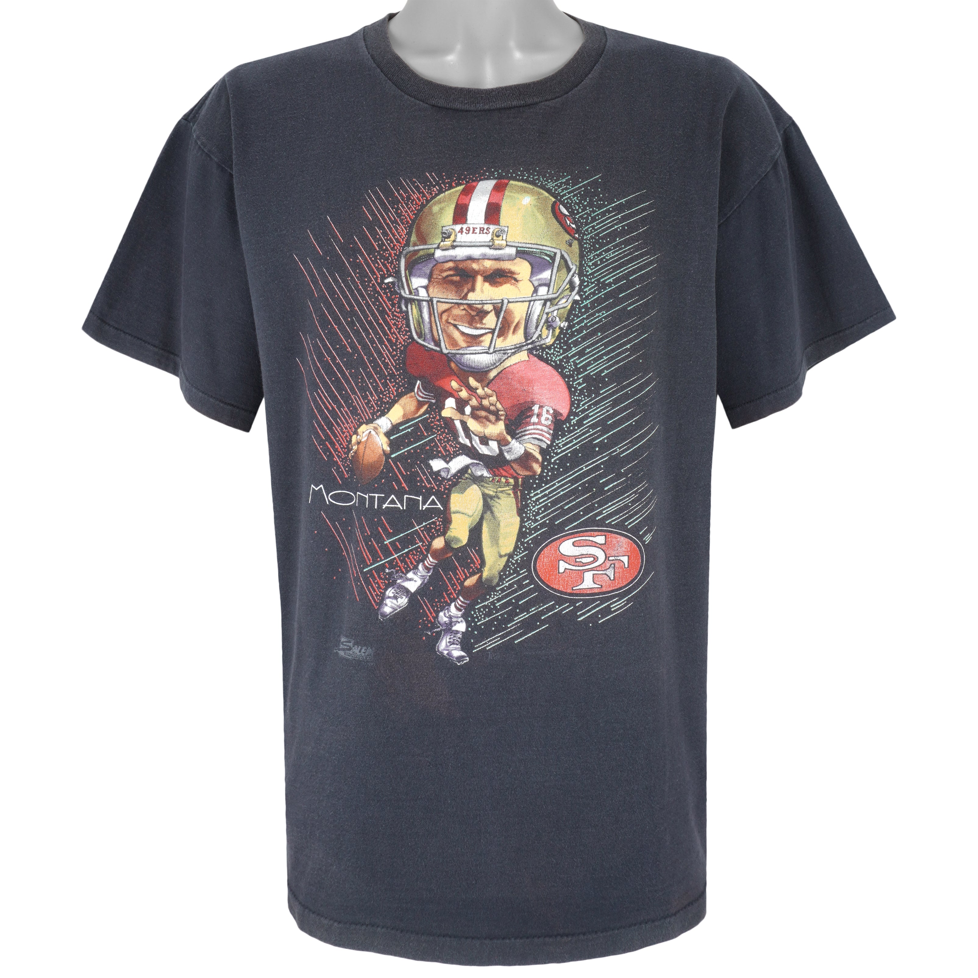 Vintage joe Montana 49ers nutmeg t-shirt