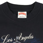 NFL (Nutmeg) - Los Angeles Raiders Embroidered T-Shirt 1990s Medium Vintage Retro Football