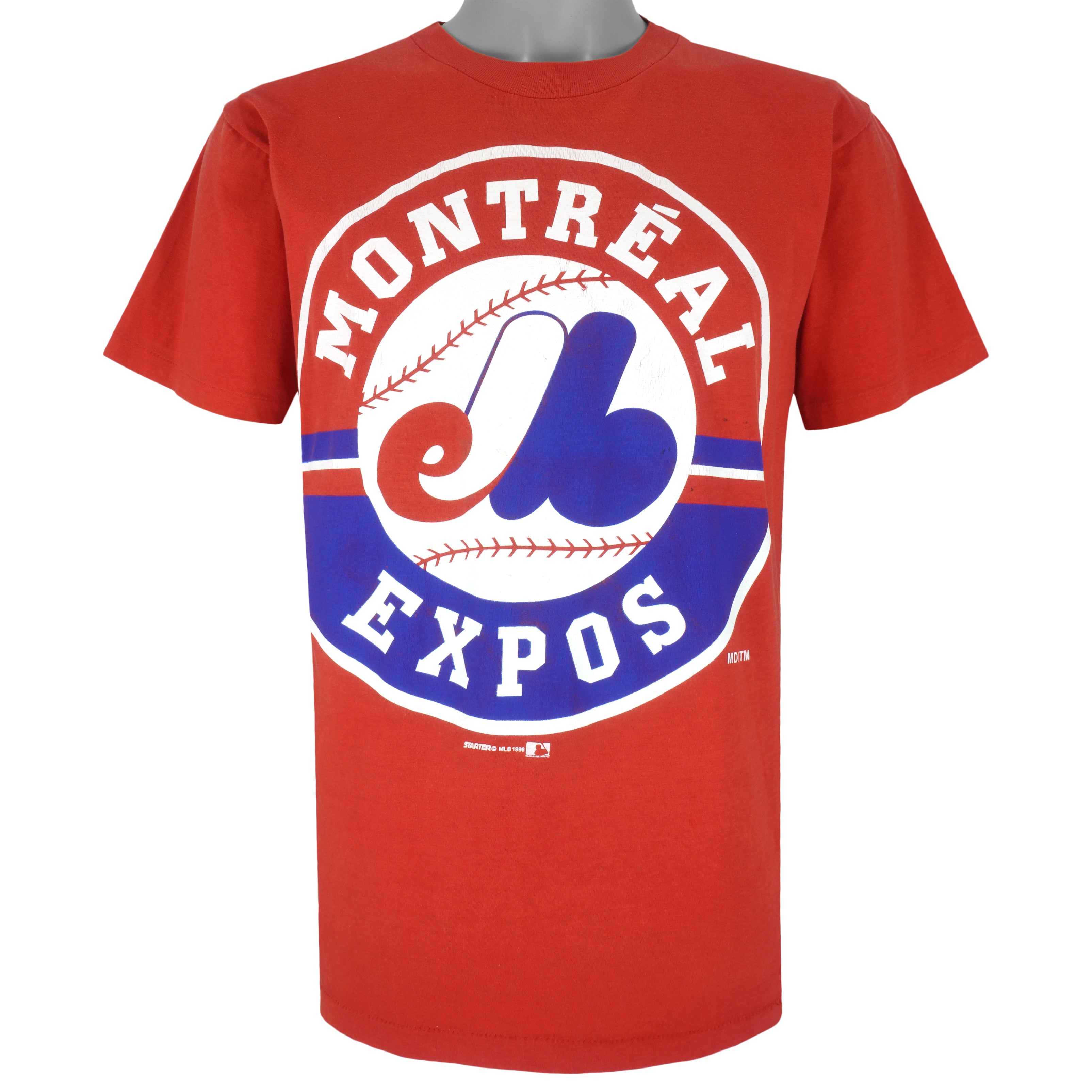 Vintage MLB - Montreal Expos Big Logo T-Shirt 1996 Large